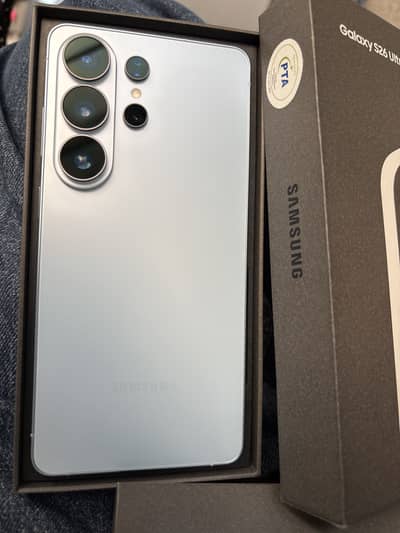 Samsung S26 Ultra 12/256GB Sky Blue-Coblat-Official PTA-Open Box 10/10