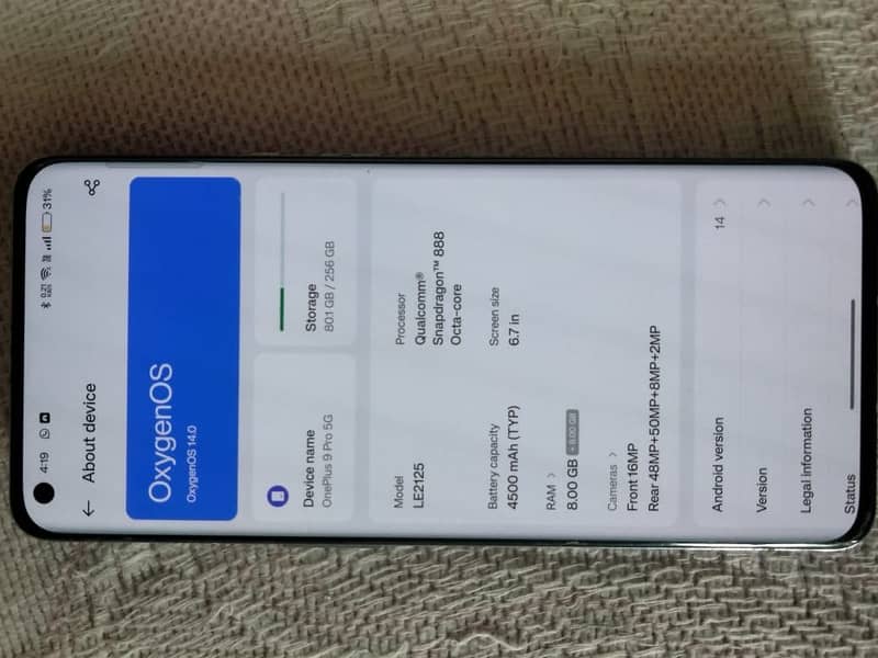 One Plus 9 Pro 5