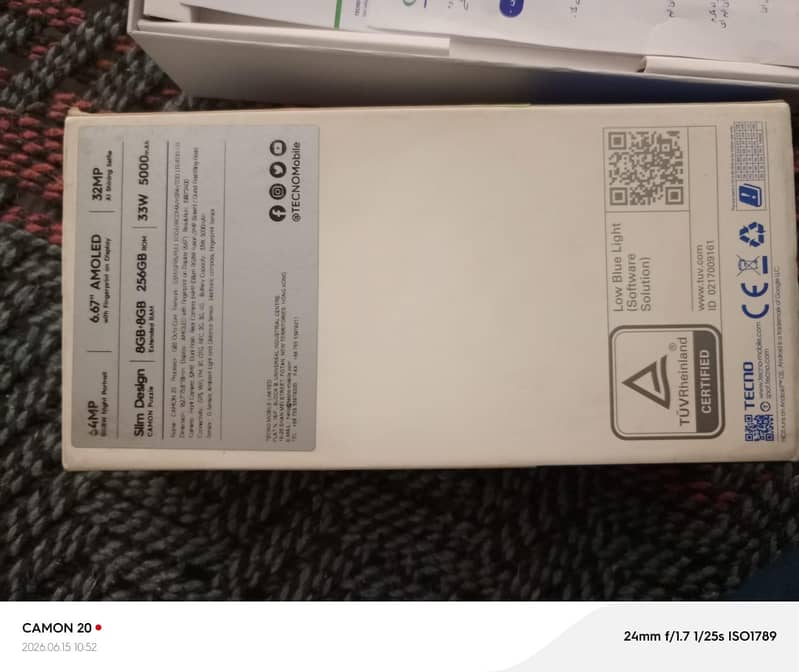 Tecno CAMON 20 9