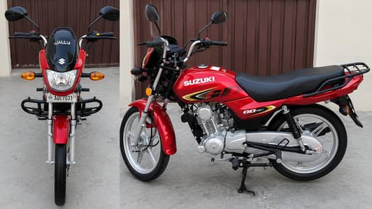 Suzuki Gd 110s  Red Colour 2023 Model Urgent Sale