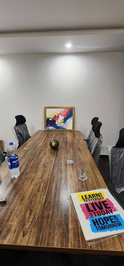 Office table Big size with iron frame
