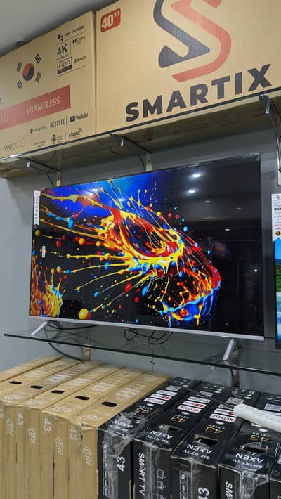55,INCH SAMSUNG TCL Haier LED TV NEW MODAL Android WARRANTY 3 YEARS