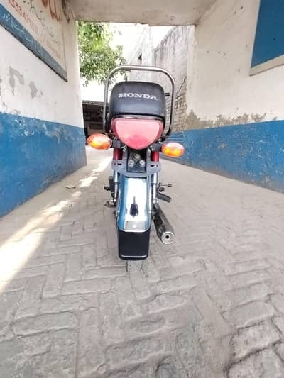 honda cd 70 2012 first hand 0% work required