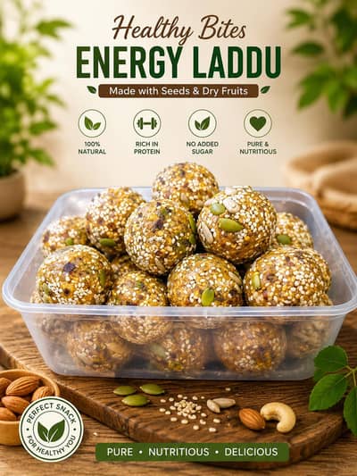 Healthy nuts bite khajoor dry fruits Ladoo