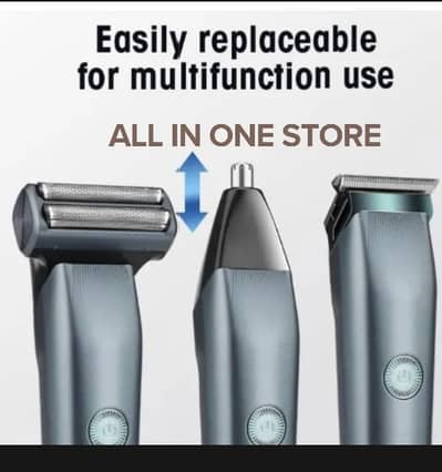 3 in 1 Men Grooming Kit | Hair Trimmer Beard Trimmer Nose Trimmer |