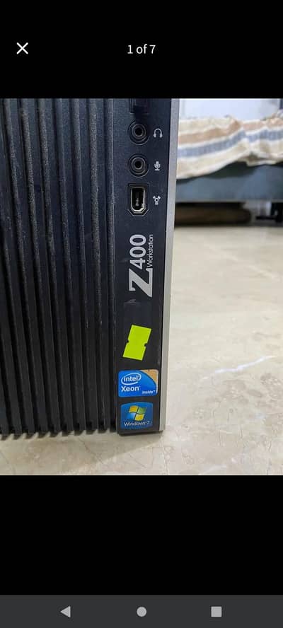 Hp XEON WORK STATION z400