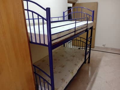 Wrought Iron Double Decker Kids Bed