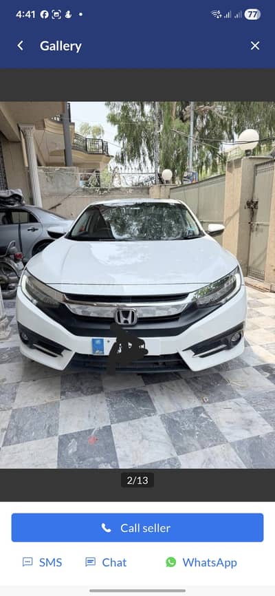 Honda Civic VTi Oriel Prosmatec 2020