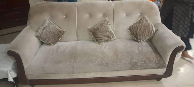 3 piece sofa set home used