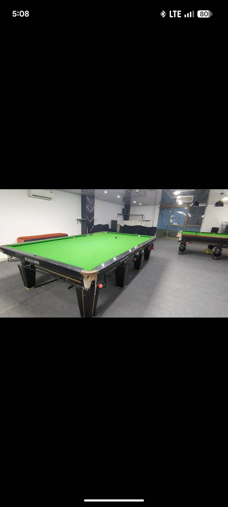 snooker table 2