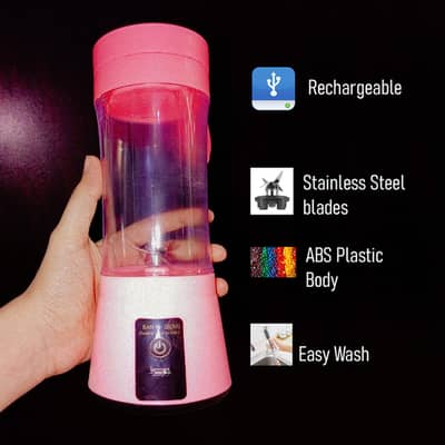 Mini Juicer Bottle USB Rechargeable Brand New