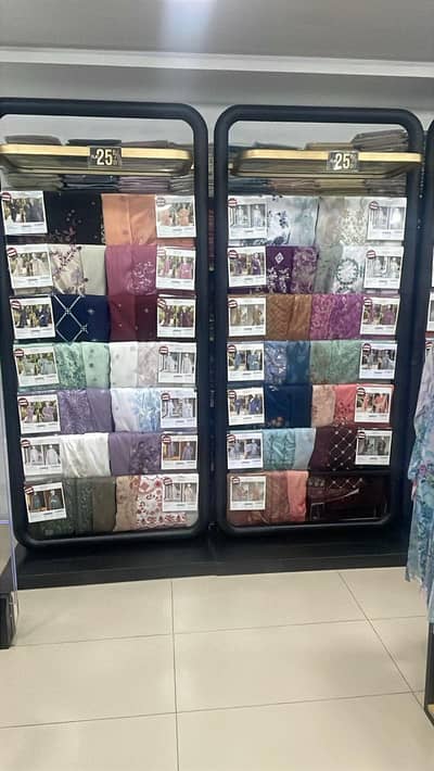 NAQSHI UNSTITCHED FABRIC DISPLAY
