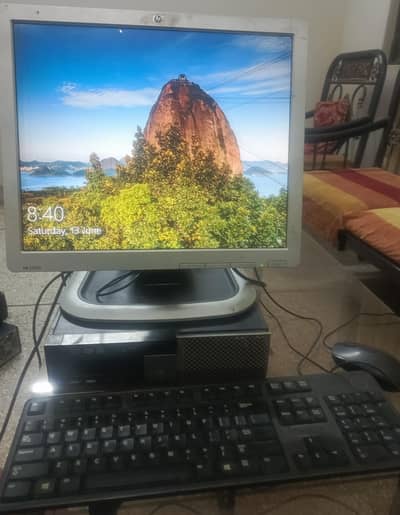 Computer System Intel Core i5. CPU Dell Optiplex 980. LCD 19'' HP 360°R