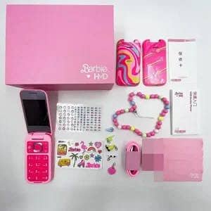 Barbie HMD flip phone