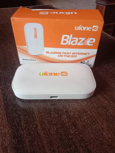 Ufone Blaze 2 4G LTE WiFi Router | Excellent Condition | With Box