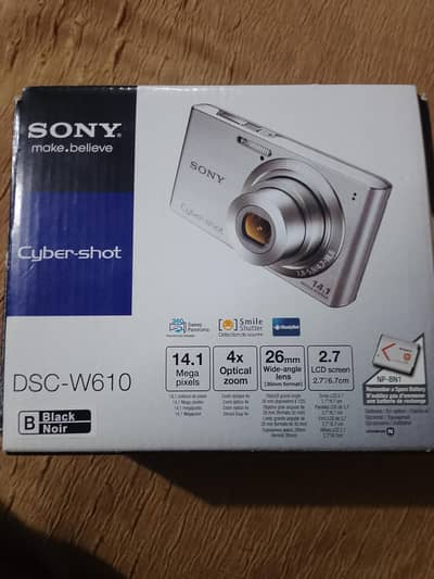 sony cyber shot DSC-W610 camera