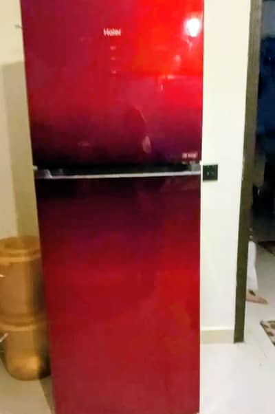 Haier refrigerator 7 month used 0301- 982 -309 -5