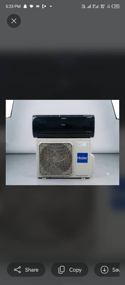 Haier 1.5 Ton DC Inverter AC for Sale – Excellent Condition!
