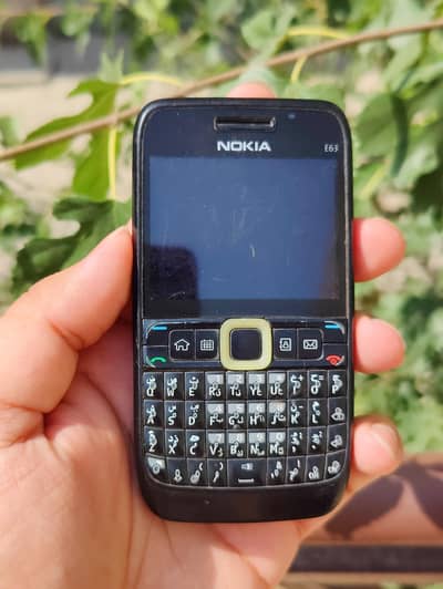 Nokia E63 QWERTY E-Series Symbian 100% Genuine Condition PTA Approved