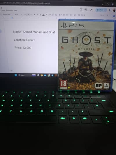 Ghost Of Yotie PS5