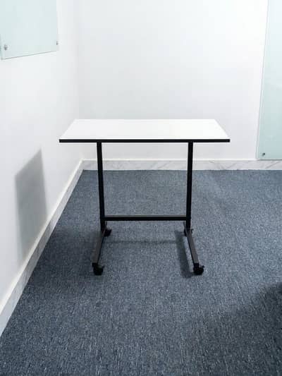 Sleek Mobile Adjustable Desk