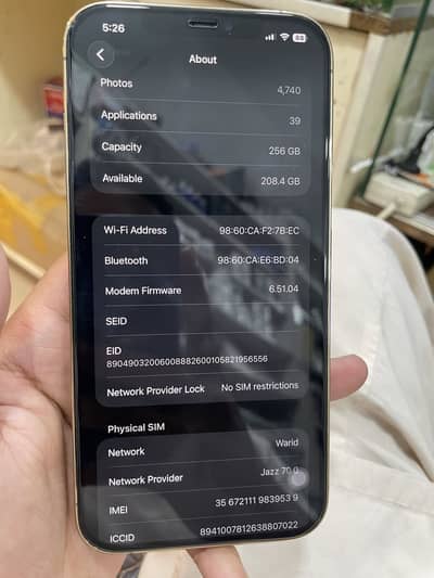 iPhone 12 Pro Max 256 gb