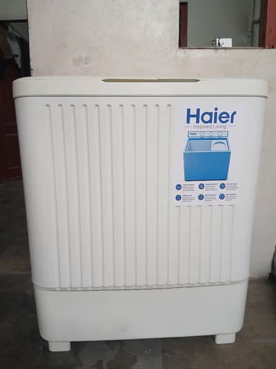 Haier 10KG Twin Tub Washing Machine – Excellent Condition