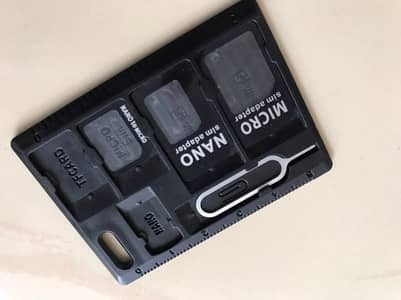 4-in-1 SIM Adapter Kit + Ejector Tool