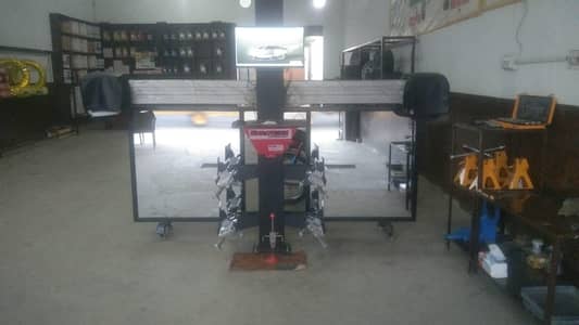 v3D wheel Alignment with moiner farem