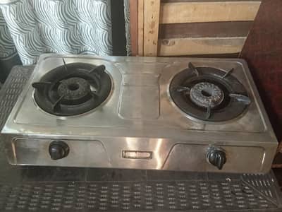 automatic stainless steel Chula  for urgent sale bilqul teek ha