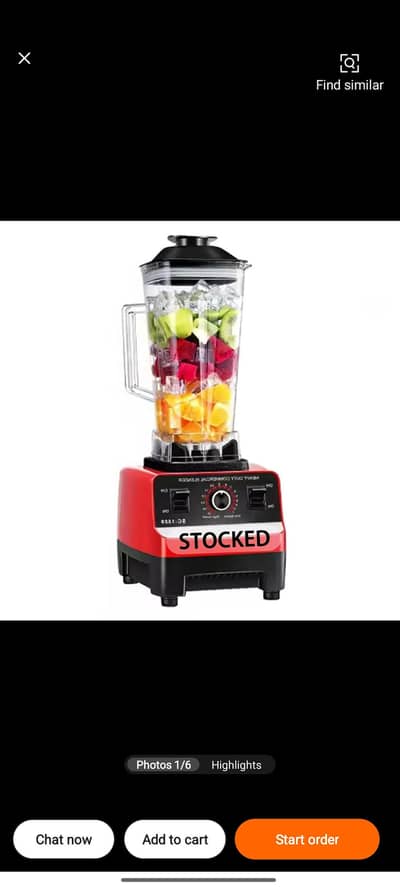 silver crest juicer blender new box pack