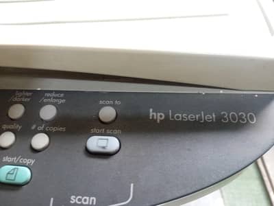 Hp 3030 laser jet all in one