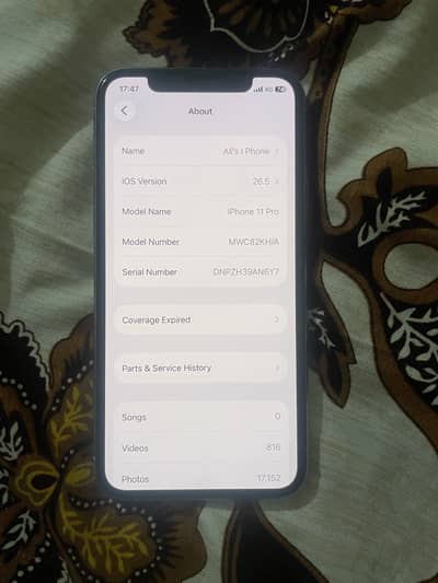 Apple iPhone 11 Pro 256 PTA faultless