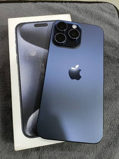 iphone 15pro Max Mobile 256 gb with Full Box condition ok urgent sale