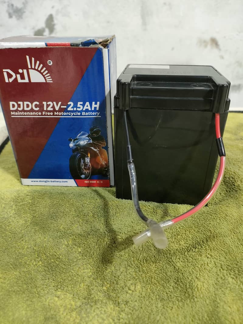 12v. . 2.5 Ah 0