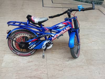 Kids Bicycle – Almost New, Blue Color