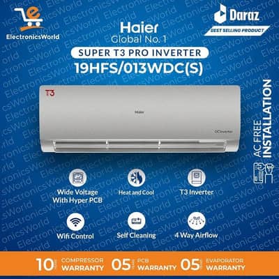 Haier Latest Model T3 technology 19HFS T3 Pro