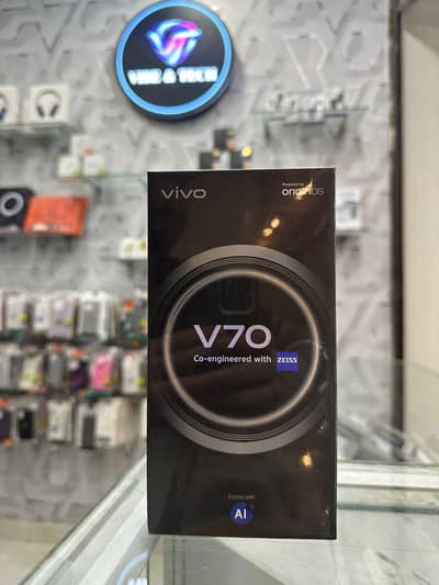 Vivo V70 12GB RAM / 256GB Storage| Black Edition | Box Pack