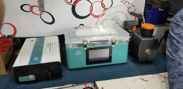oca machine nasan supa lite complte set and edge seprater
