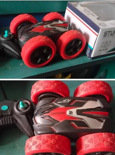 360 rotating charging toy car