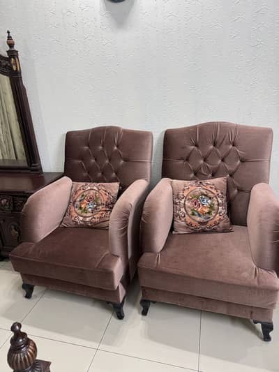 Premium 7 Seater Fabric Sofa Set Luxury Sofa
