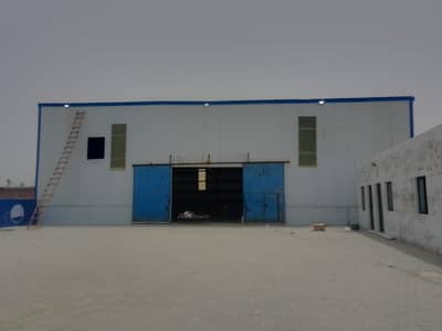Warehouse shed in pakistan - Factory storage shed - Steel structure