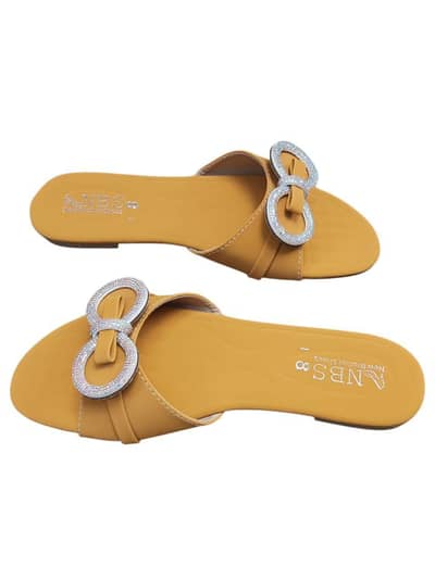 Women's Silver PVC Flat Chappals