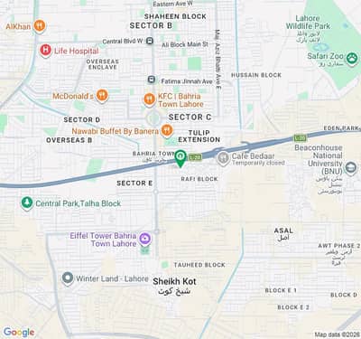 5 Marla Commercial Plot Available In Rafi Block Of Bahria Town Lahore