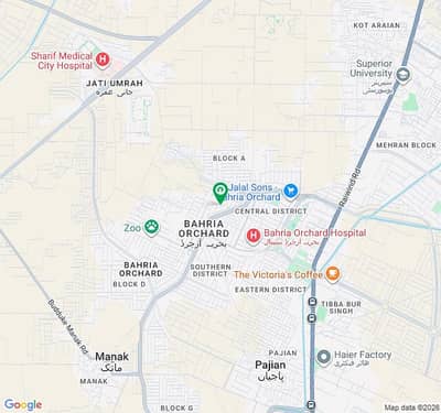8 Marla Plot Available In OLC B Block Of Bahria Orchard Lahore