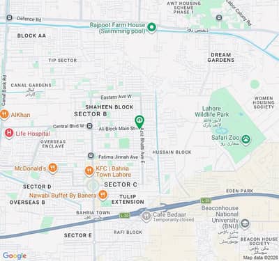 8 Marla Plot Available In Umar Block Of Bahria Town Lahore