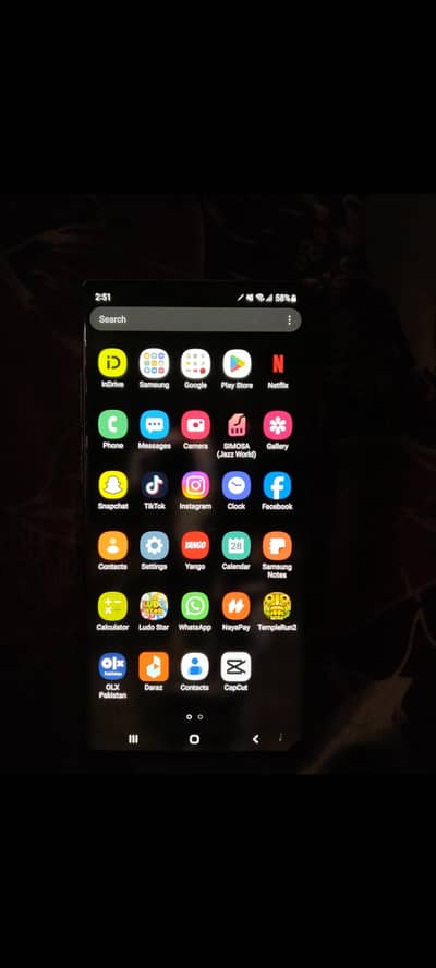 Samsung Mobile Note 10 Plus dual pta 10/9