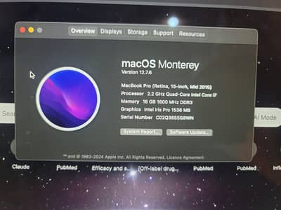 Macbook pro 2015