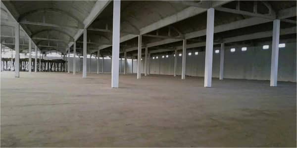 1 Lac sqft warehouse available for rent in Rawat industrial estate Rawalpindi