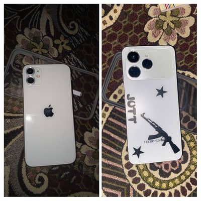 Apple iPhone 11 +. tenco spark 40